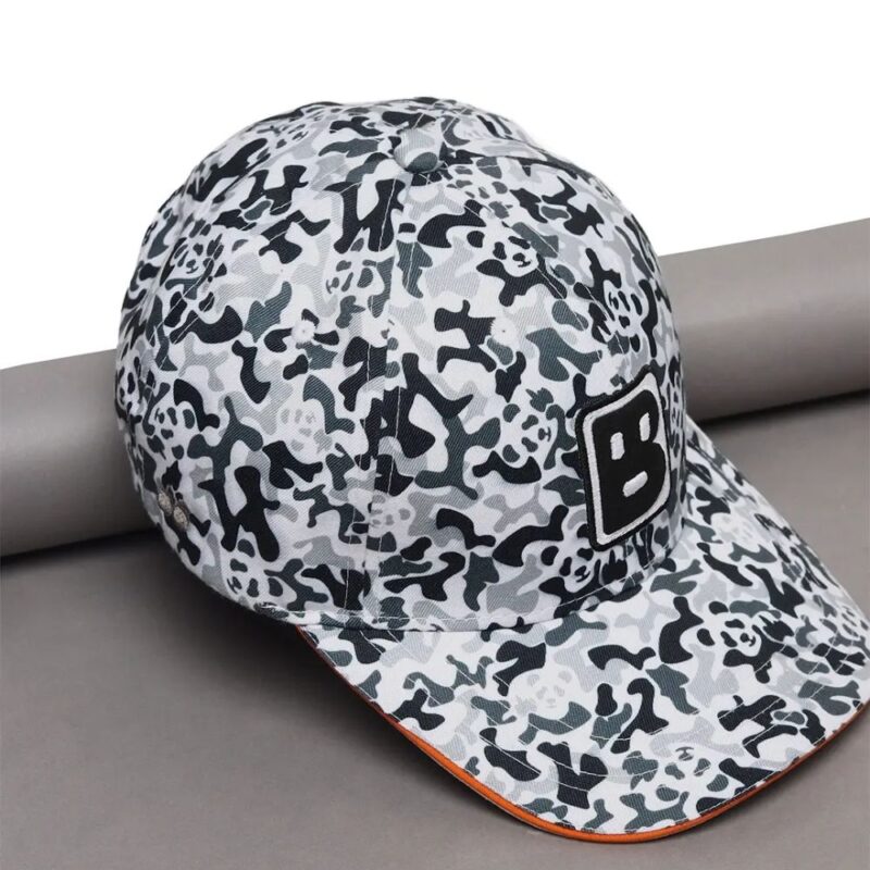 Unisex White Panda Camo Baseball Cap